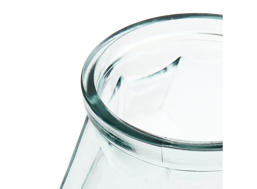 Il Vaso Wide Origami - Blu