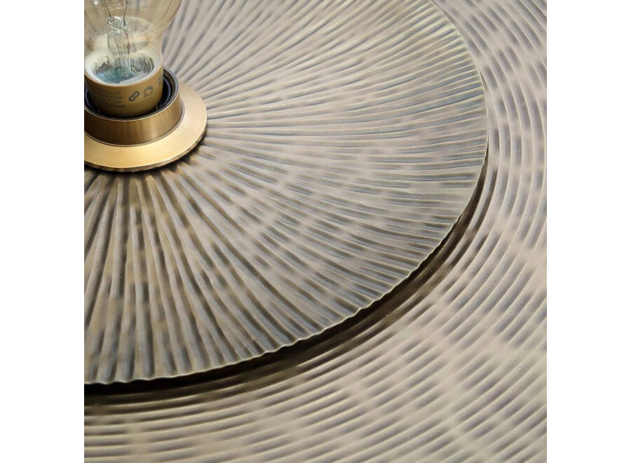 La Double Full Moon Lampada da Parete - Ottone - M