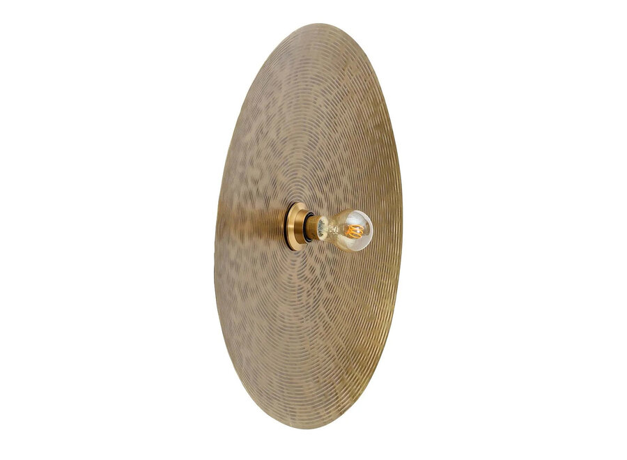 La Lampe Murale Full Moon - Laiton - M
