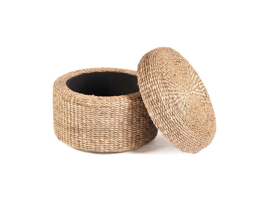 De Circle Opbergpoef - Naturel