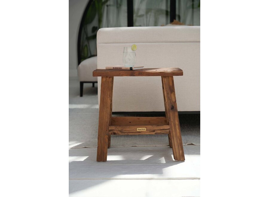 Le Tabouret Fab Rustic - Naturel