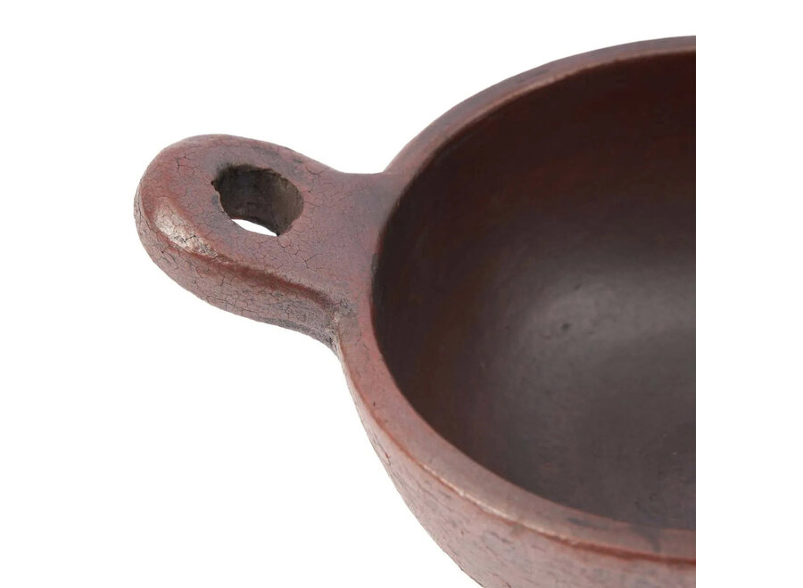 El Bol Étnico Con Asa - Terracota - M