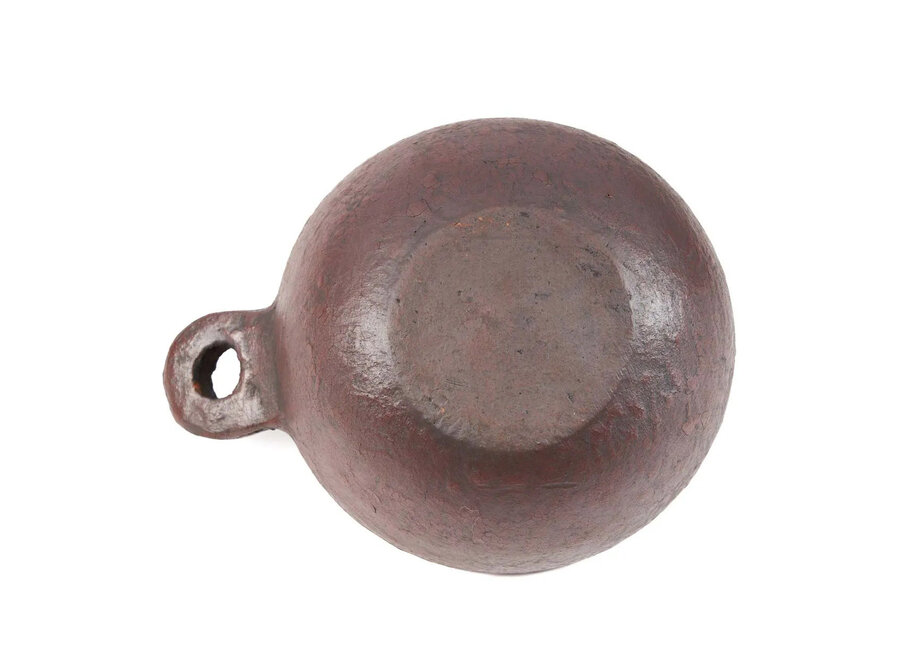 La Ciotola Etnica Con Manico - Terracotta - M