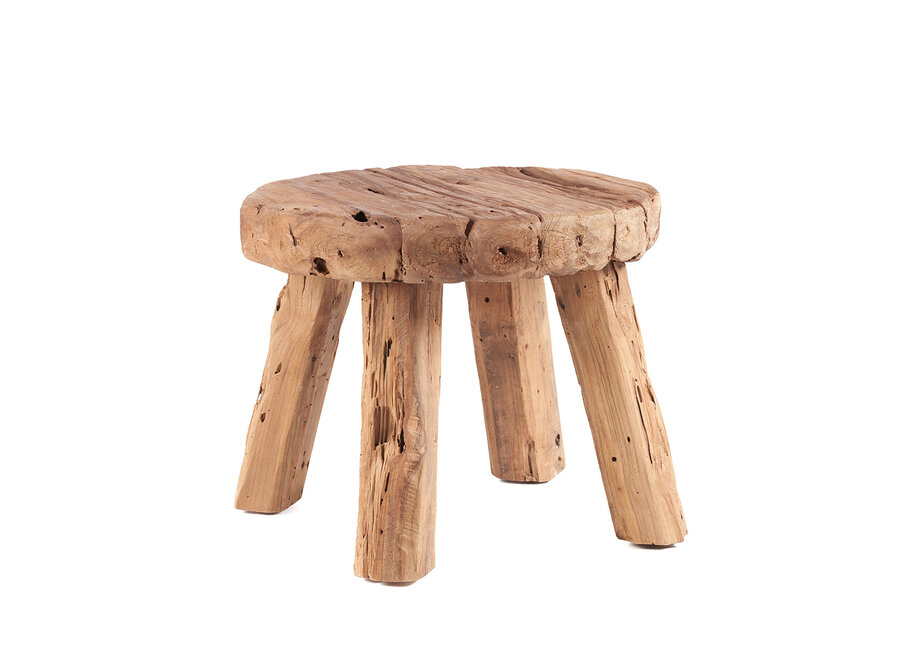 The Marabunta Rustic Side Table - Natural