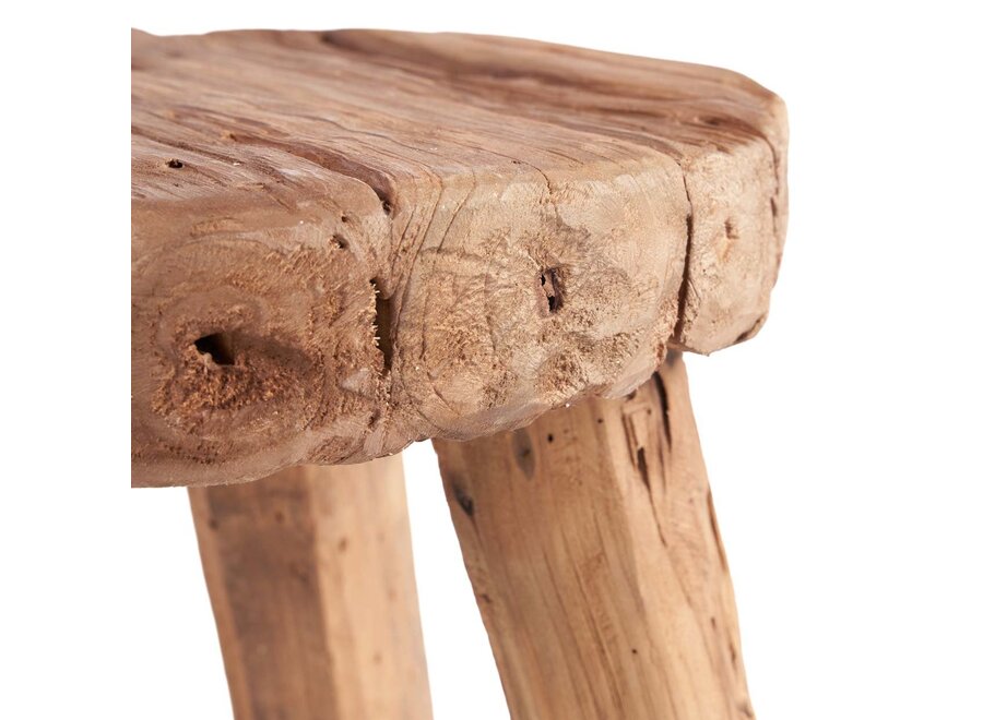 The Marabunta Rustic Side Table - Natural