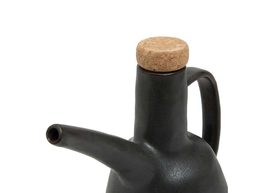 Die Olivenöl Flasche N°79 - Schwarz
