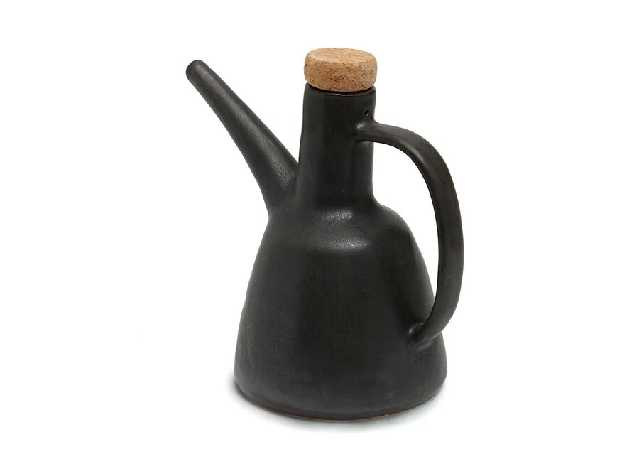 Die Olivenöl Flasche N°79 - Schwarz