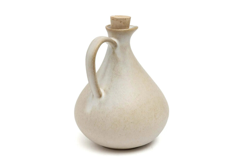 Botella De Aceite De Oliva N°80 - Blanca