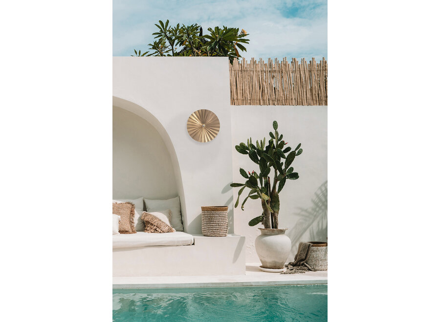 Die Tsijn Tsjin Wandleuchte - Messing - M