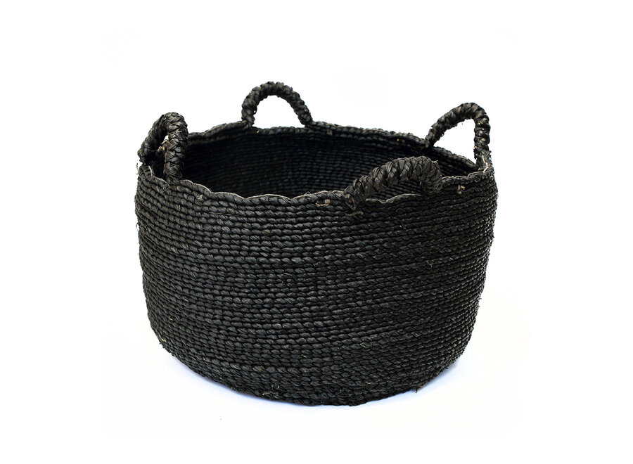 Les Quatre Mains Baskets - Black - L