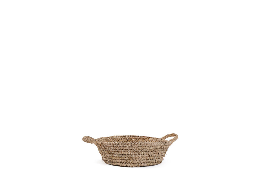 The Raffia Basket Trays - Natural - S