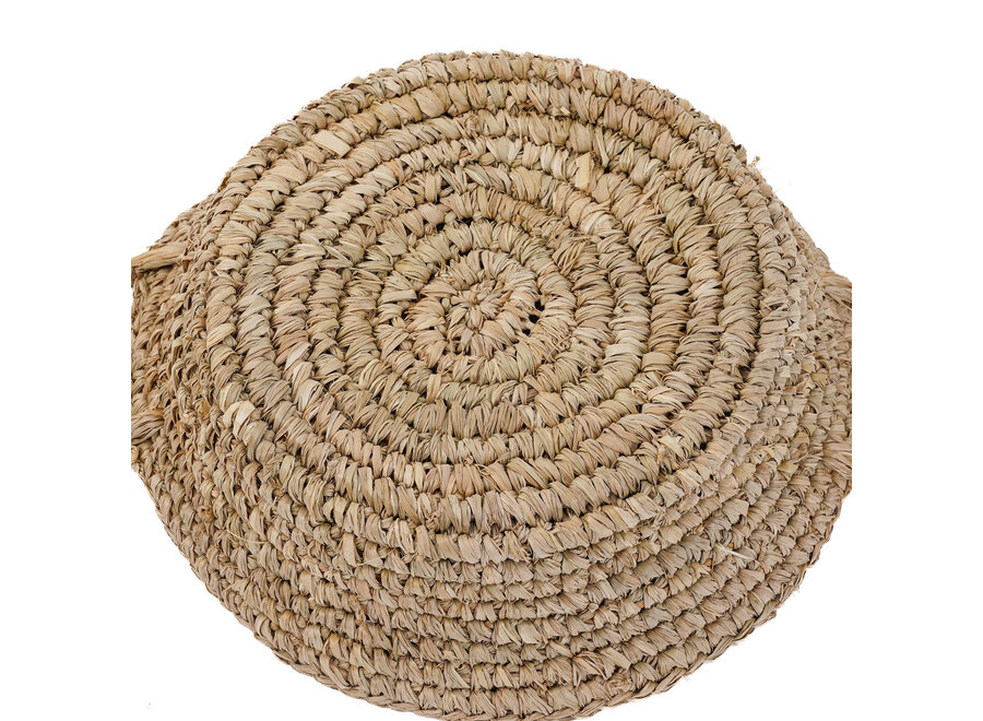Die Raffia-Korbtabletts - Natur - S