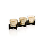The Trio Noir Candle Holder - Black