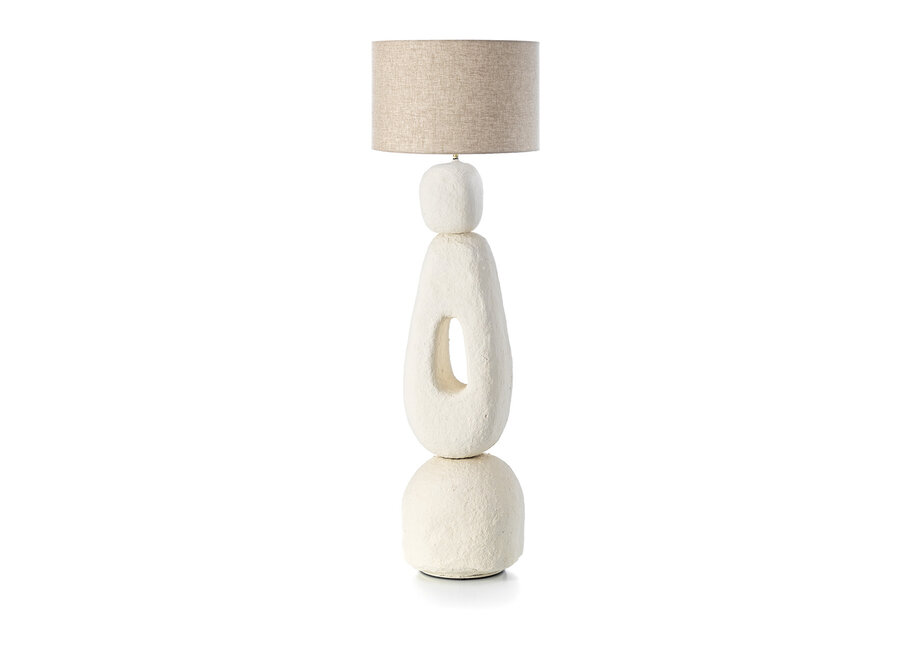 The Lampatha Christie Floor Lamp - White - XL