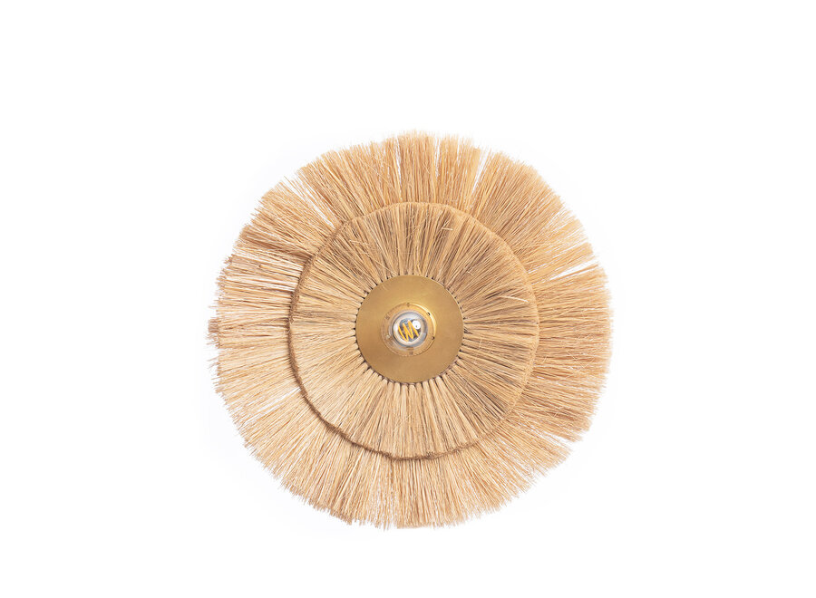 La Lámpara de Pared Doble Problema - Oro Natural - M