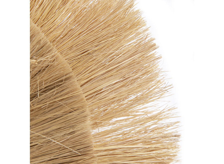 La Double Peine Applique Murale - Or Naturel - M