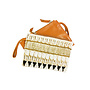 El Bolso Purse De Cuero - Marrón
