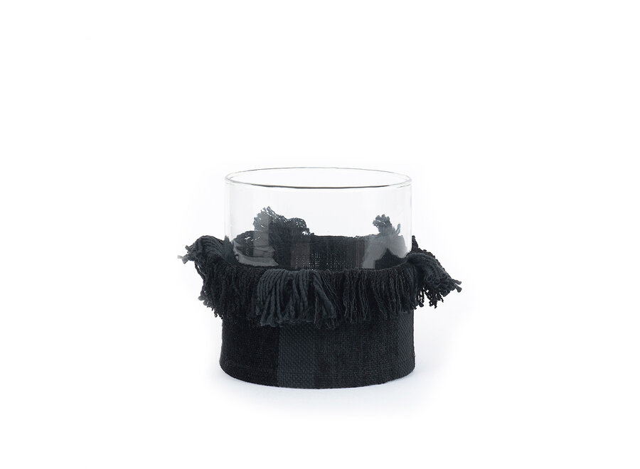 Il Portacandele Oh My Gee - Velluto Nero - XL