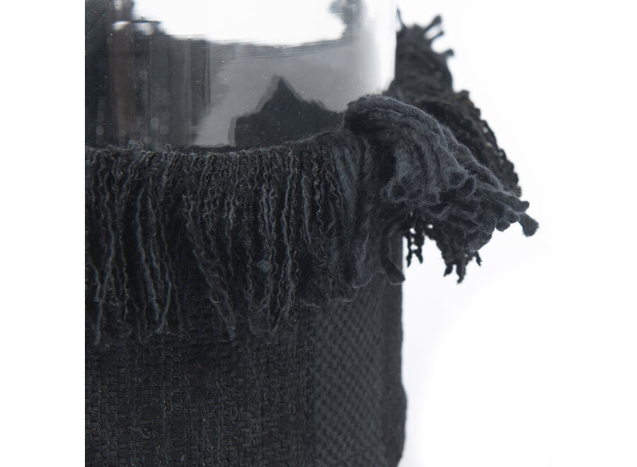 El Portavelas Oh My Gee - Terciopelo Negro - XL