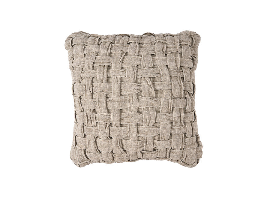La Funda de Cojín Linen Crosier - Natural