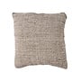 La Housse de Coussin Linen Grain - Noir Naturel