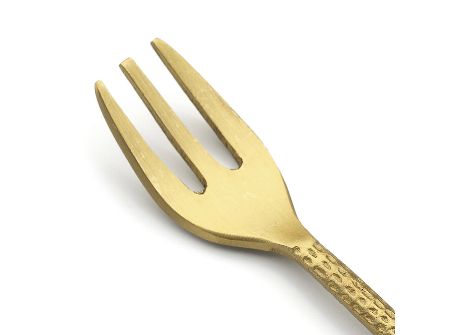Die Octopus Gabel - Gold - S