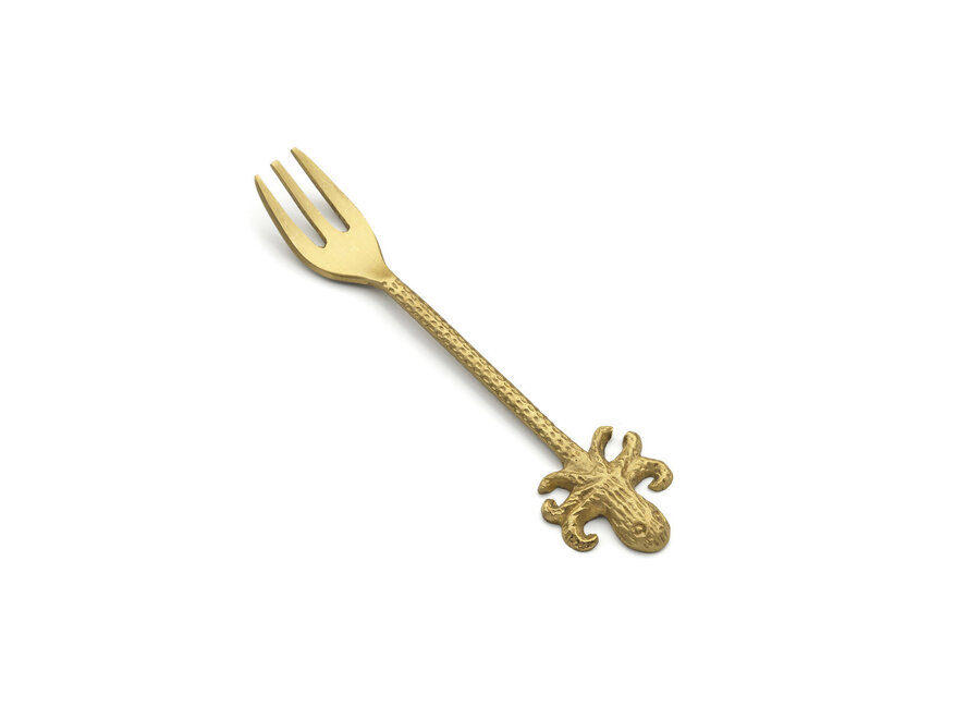De Octopus Vork - Goud - S