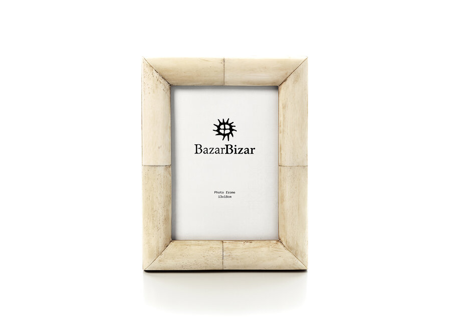 El Wabi Bone Frame - Crema - 13x18