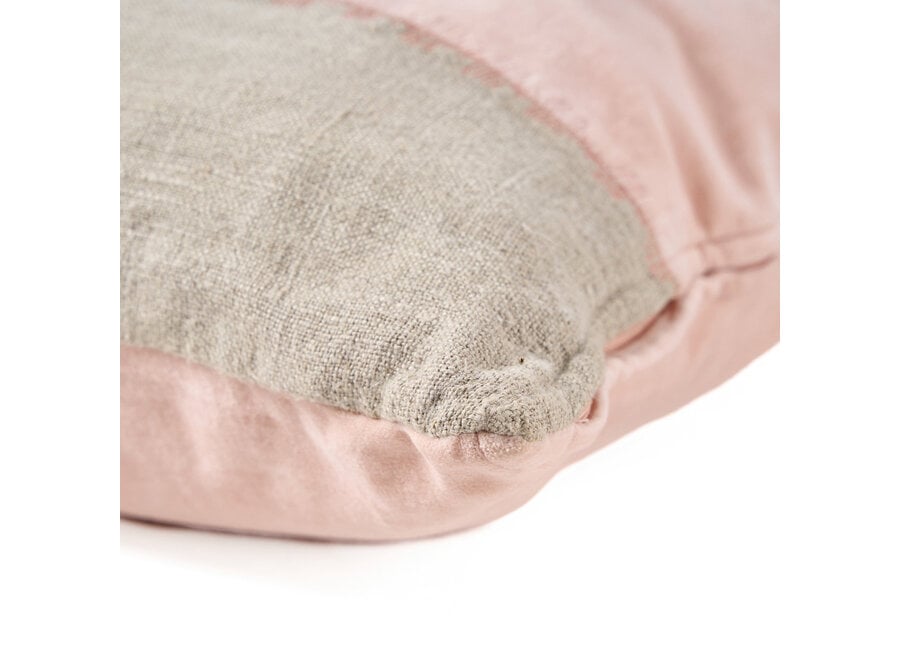 De Velvet Divorce Kussensloop - Natuurlijke Roze - 30x50