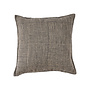 The Bloc Party Cushion Cover - Black Natural - 50x50