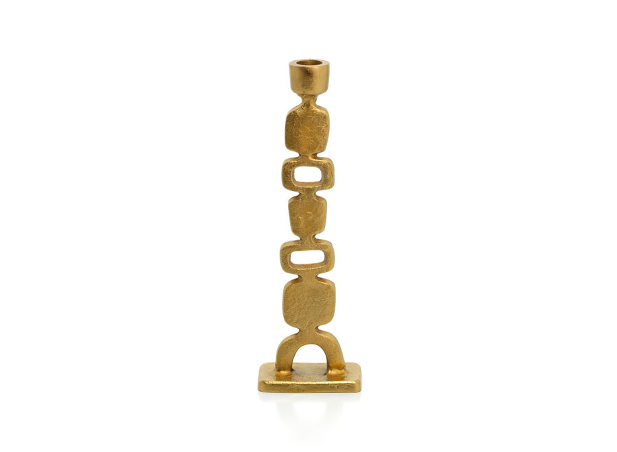 The Totemo Candle Holder - Gold - M