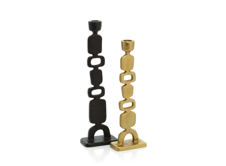 The Totemo Candle Holder - Black - L