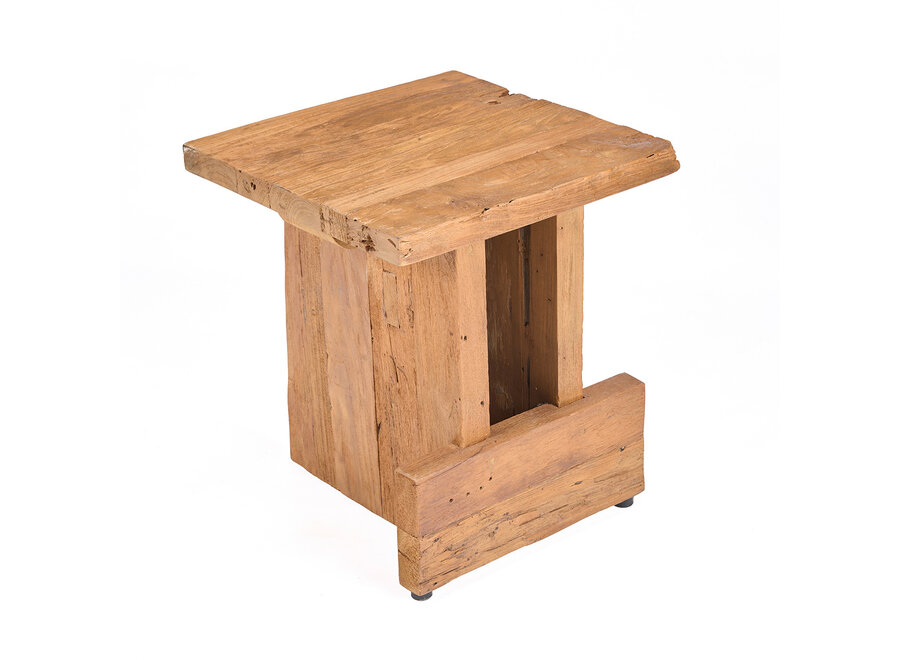 Le Tabouret Bloc Suku - Naturel