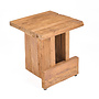 The Suku Block Stool - Natural