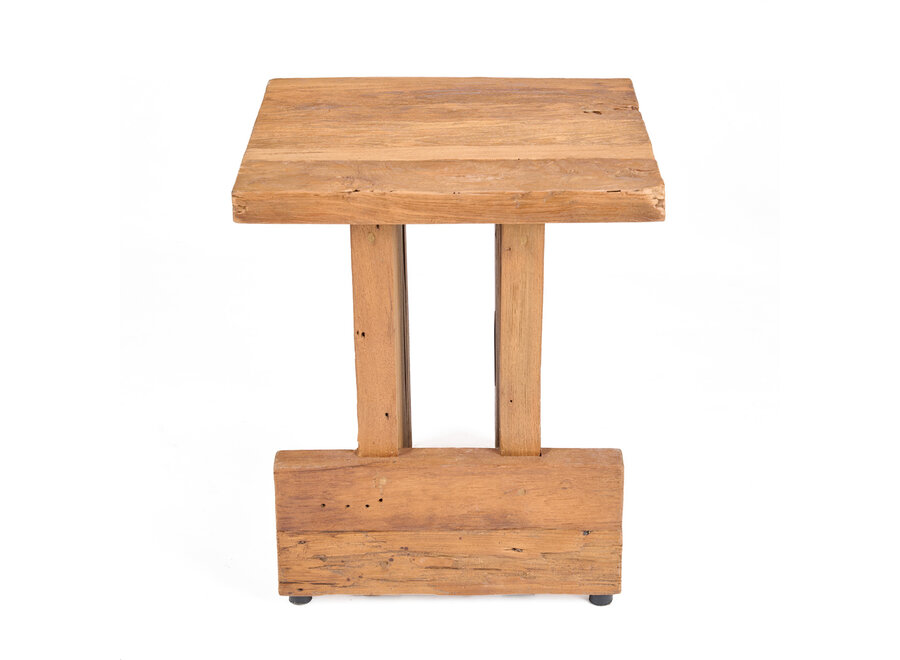 The Suku Block Stool - Natural