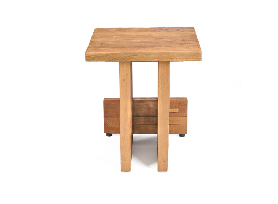 The Suku Block Stool - Natural
