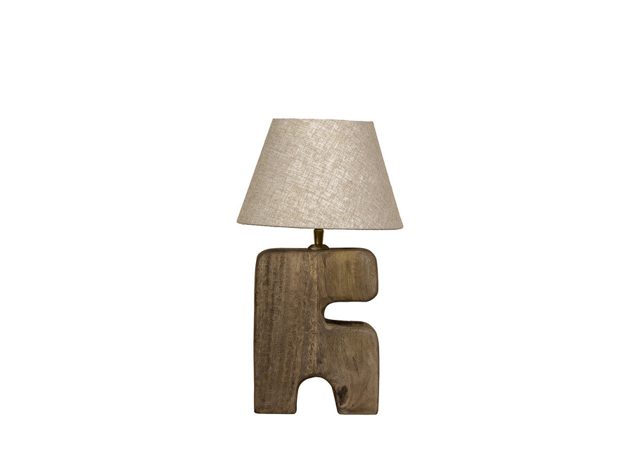 De L’Objet Tafellamp - Bruin - S