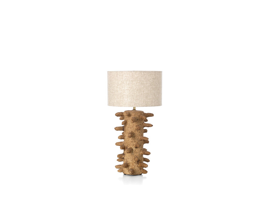 Die Spiketacular Tischlampe - Schlamm - M