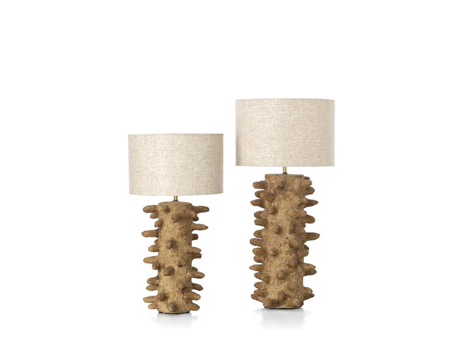 Die Spiketacular Tischlampe - Schlamm - M