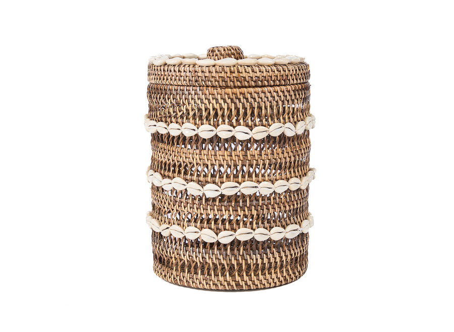 Le Panier de Rangement Shell - Brun Naturel