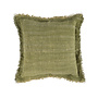 De Jungle Fringe Kussensloop - Groen