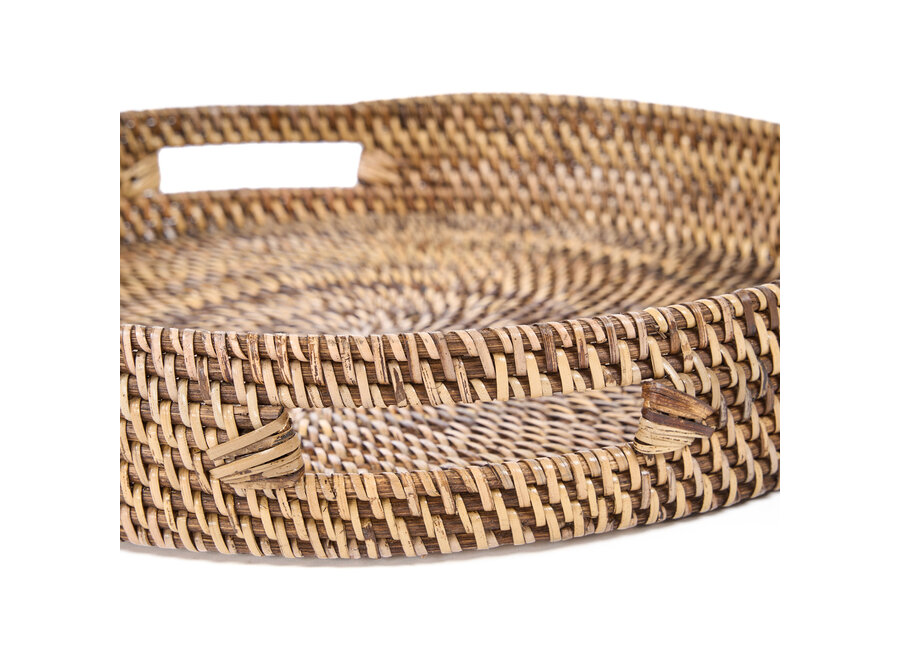 De Carry-All Dienbladen - Natuurlijk Bruin - M