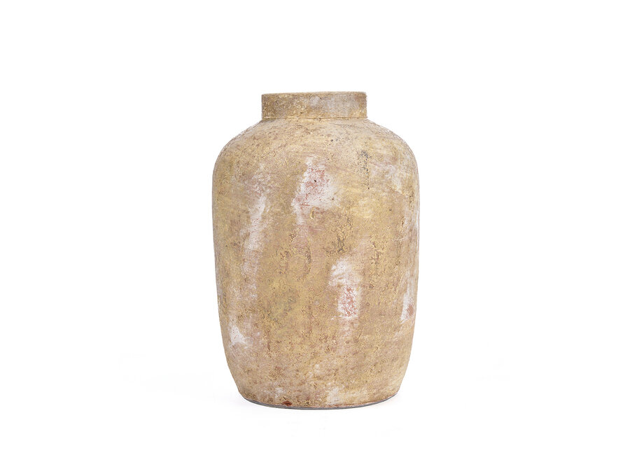 Die Clay Echo Vase - Creme - M