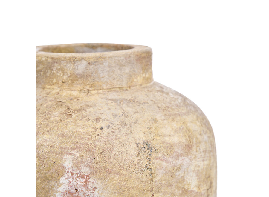 Le Vase Clay Echo - Crème - M