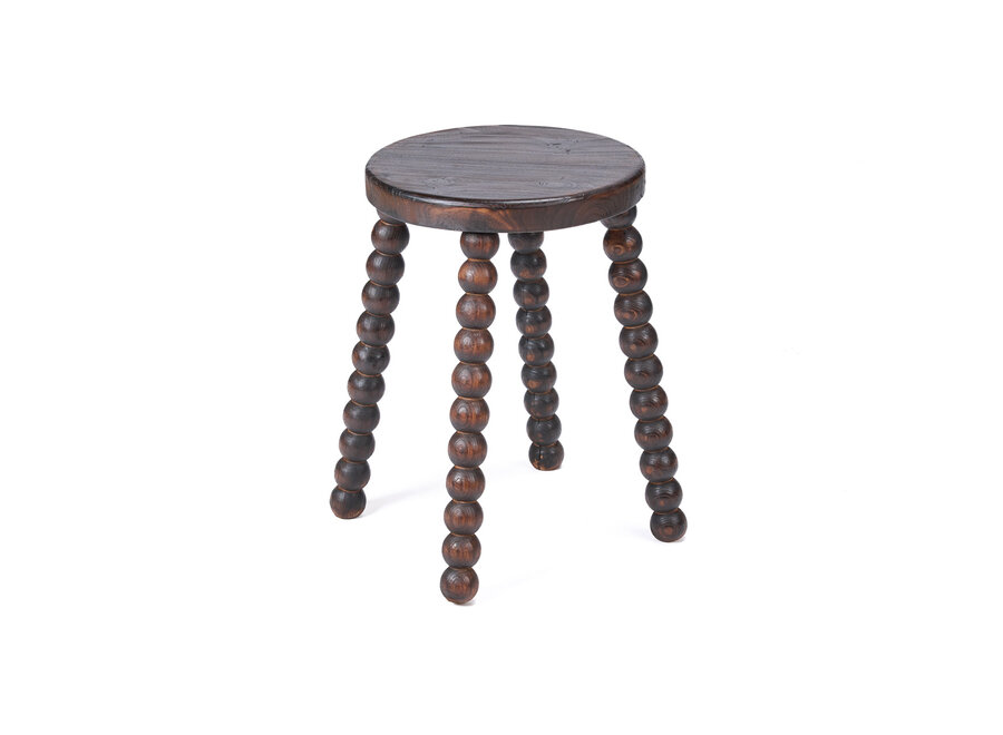 The Dango Stool - Dark Walnut