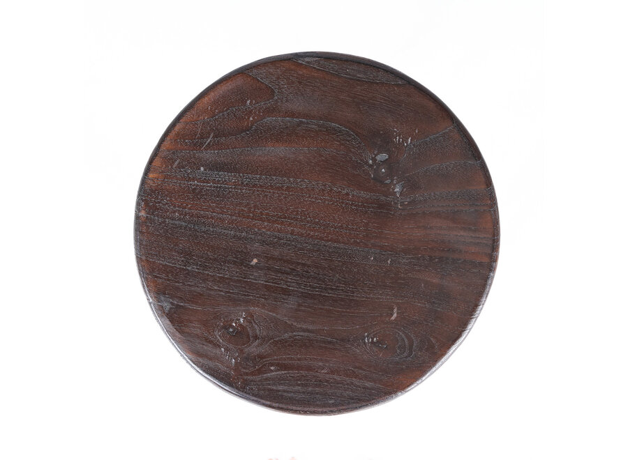 The Dango Stool - Dark Walnut