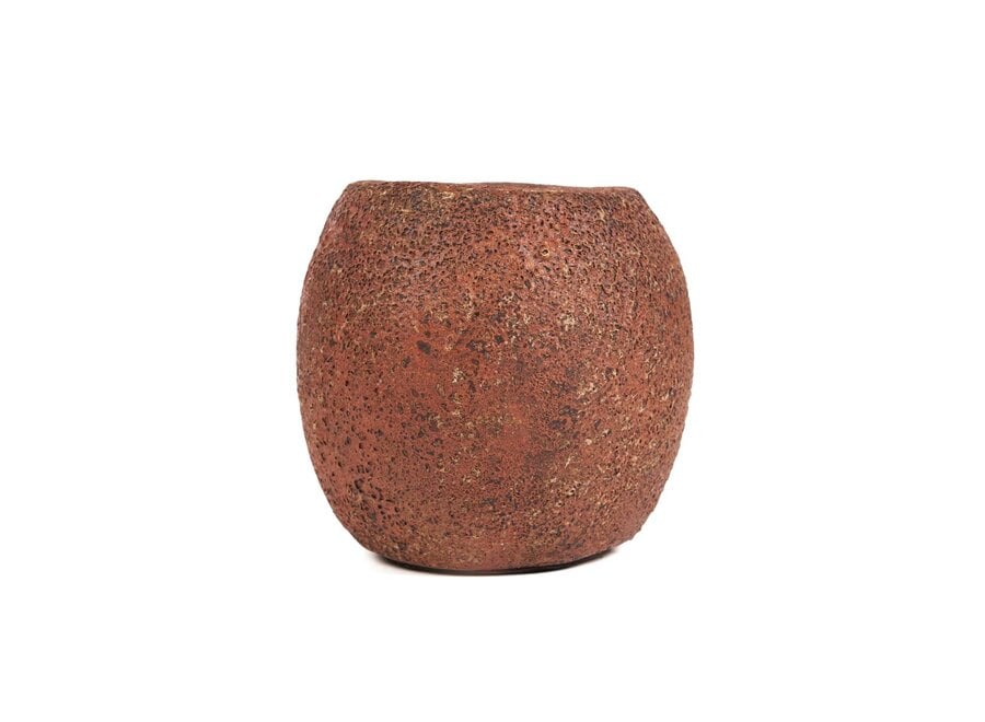 The Cavestone Candle Holder - Terracotta