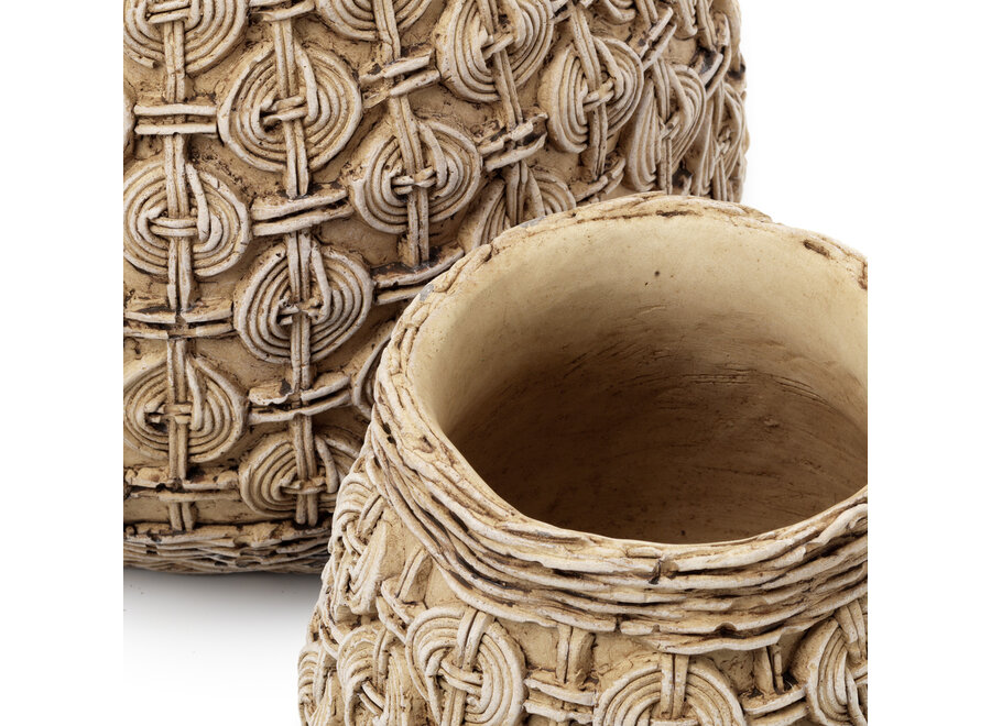 The Knot Concrete Planter - M