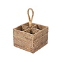 Der Rattan Besteckhalter N°4 - Naturbraun