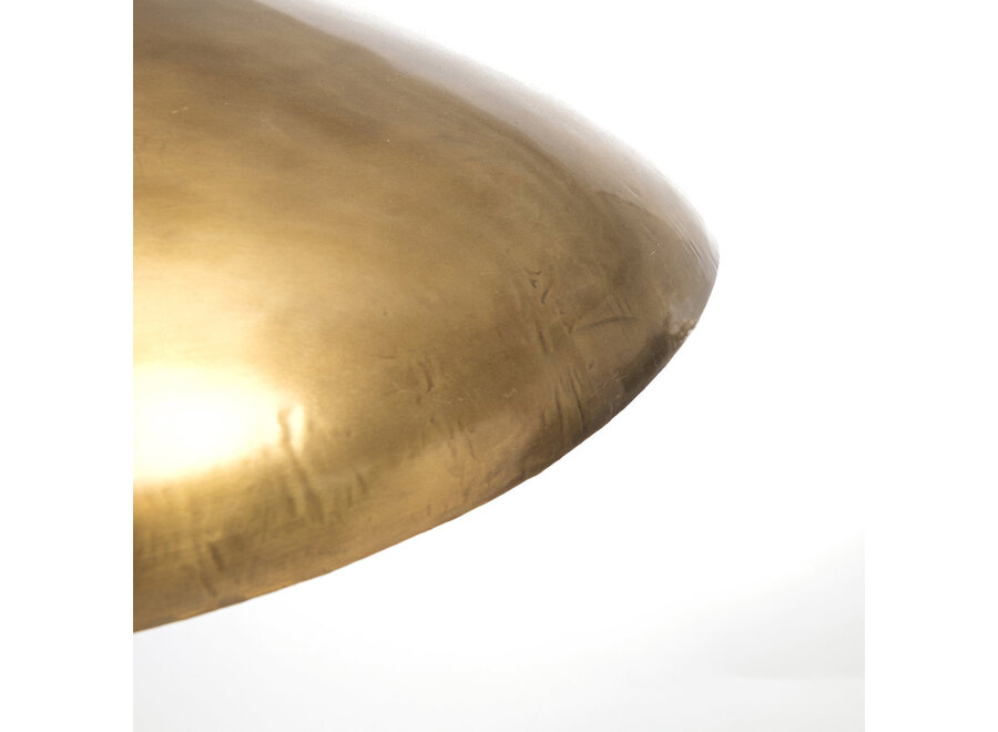 The Fortune Cookie Pendant - Brass - L